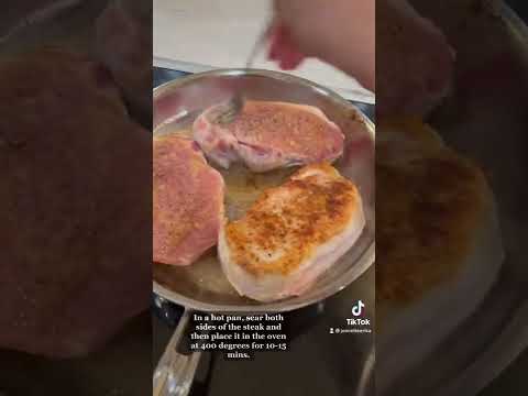 Boneless Pork chops, simple and tasty!