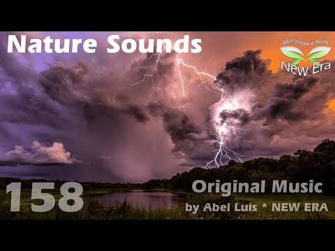 Thunder and Forest, Birds with Synthesizer Sounds, Thunderstorm Sounds, Lightning Ambience