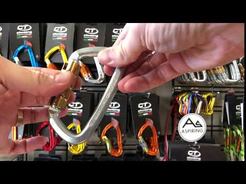 CT D Shape Steel Triple Lock Carabiner
