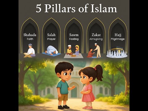5 Pillars of Islam #kidsstories #kidsvideo #kidslearning #viral