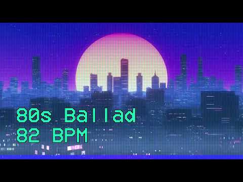 80s Ballad Drumbeat 82 BPM