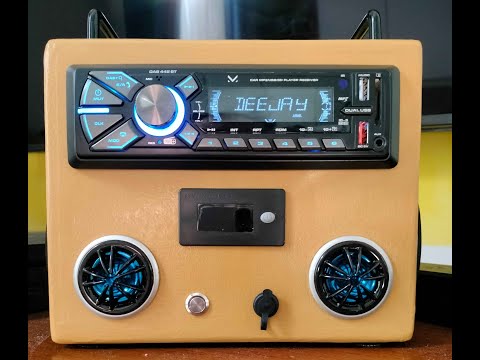 Radio boombox bluetooth