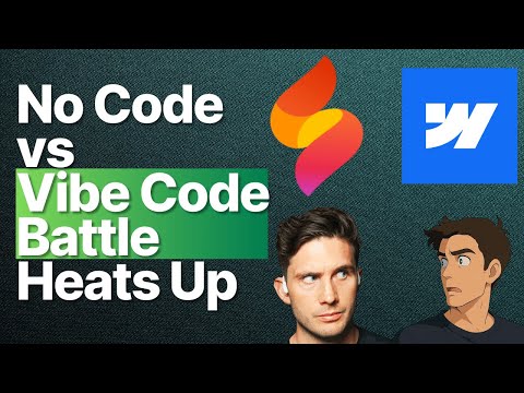 The No-Code vs Vibe Code Battle Continues
