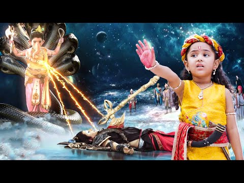 श्री गणेश जी का क्रोध सान्त किये बाल कान्हा || Yashomati Maiyaa Ke Nandlala ||