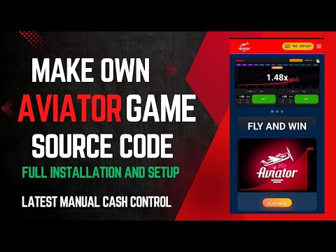 🔥 Latest Aviator Game Source Code with Full Setup | Build Your Own Crash Game ✈️💻