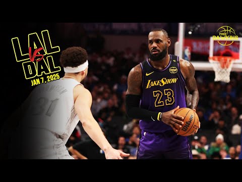 Los Angeles Lakers Full Team Highlights vs Mavericks | Jan 7, 2025 | FreeDawkins