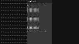 C Pattern Program in 30 Seconds 🔥 (Beginners Must Watch)