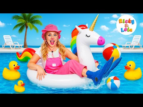 SPLASH SAFE WITH LOLA! 🏊‍♀️ | Pool Rules Song for Kids!