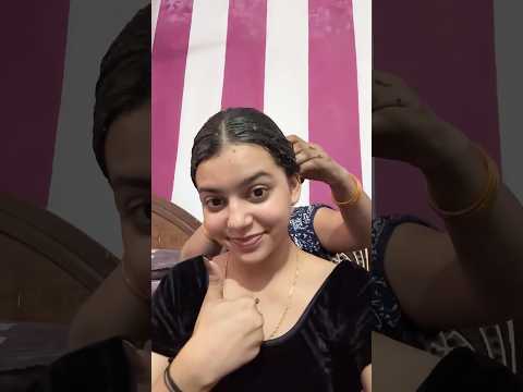 DIY hairfall control hibiscus hairmask 😱🌺 happy Sunday guys 😂🌷 # #littleanushkavlogs