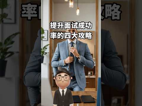 提升面試成功率的四大攻略 #面試技巧﻿ ﻿#職場形象﻿ ﻿#故事講述﻿ ﻿#真實熱情﻿ ﻿#持續改進﻿ ﻿#HR﻿ ﻿#香港找工作﻿ ﻿#銀行面試﻿ ﻿#招聘