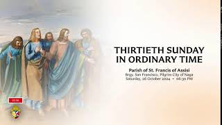 Thirtieth Sunday in Ordinary Time (26 October 2024)