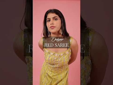 Red Silk Saree For Bride To Be | Exclusive Collection