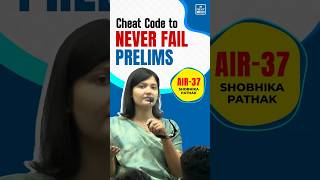From 1 Mark Failure to AIR 37 | Shobhika’s Prelims Masterplan | UPSC CSE 2024 | NEXT IAS