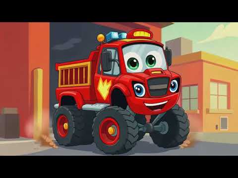 Firefighter Spelling Challenge with Firefighters #TalkingFiretruck #KidsVideos #PreschoolLearning