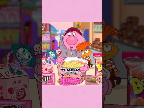 Asmr Mukbang Pink Food Challenge
