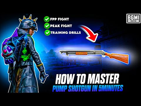 How To Master Pump Shotgun in Bgmi (BGMI Tips)"