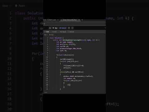 Leetcode Daily Challenge #leetcode3097  #coding #dsa #stringalgorithms #java