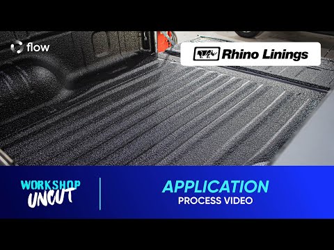 Rhino Linings Application (Process Video)