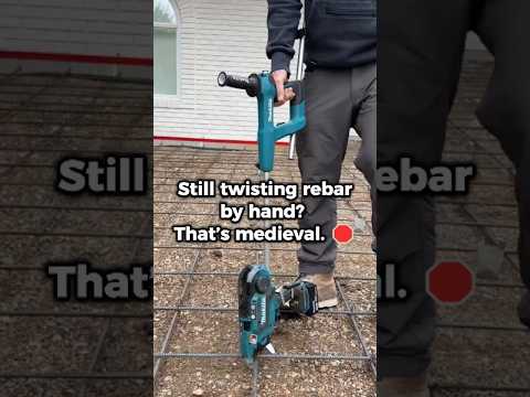 "Makita XRT02ZK Rebar Tying Tool in Action 🔥 | Smart Construction Tech 2025" #MakitaXRT02ZK