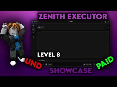 *UNDETECTED* Zenith | Best Roblox Executor Showcase & Tutorial *PAID*