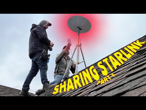 Sharing Starlink 400ft (Part 2)