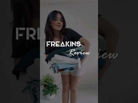 Full Review on my channel! | Freakins Try-On Haul 💞 #reviewvideo #freakins #haulvideo #jeanshaul