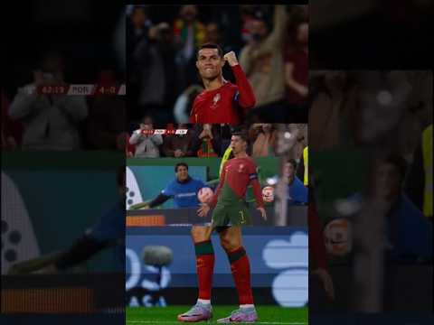 Super power free kick CR7!?