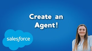 Set up an Agentforce Agent | Salesforce Agentforce Setup | How to make a salesforce agent
