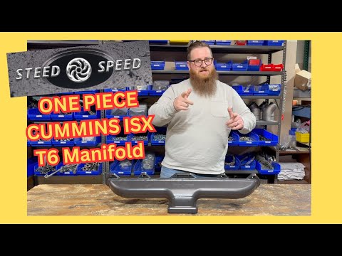 STEED SPEED 1 Piece T6 Exhaust Manifold For Cummins ISX Signature 600
