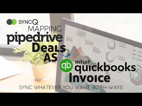 SyncQ - Mapping Piperive Deal as QuickBooks Online Invoice