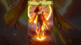 What If Spider Man and Phoenix Had Children 😱😱 #mythicalheroes #aishorts #phoenixforce