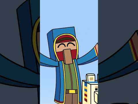 Wandering Traders in Minecraft (Animated #shorts)