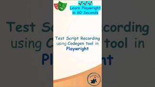 Playwright Tutorial | Test Script Recording using Codegen tool in Playwright