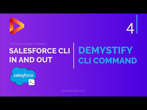 Demystify Salesforce CLI Command | SFDX and Salesforce CLI Course