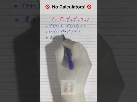 Addition powered by smart factorizing | No Calculators!  #math #maths #mathsolympiad #usa