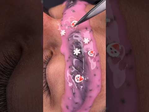 Eyebrows lamination ✨🎄🎅#eyebrow #tutorial #viral