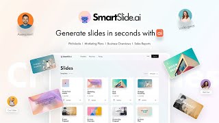 SmartSlide.ai Lifetime Deal - Generate Presentations in Seconds with AI