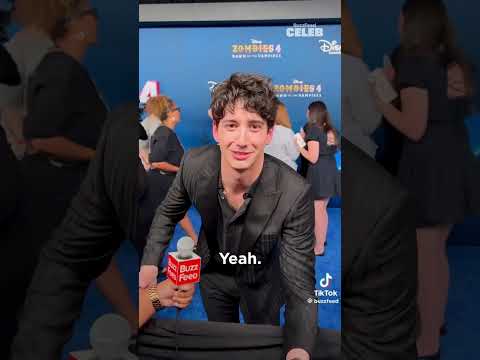 Milo being charismatic #zombies4 #disney #milomanheim #buzzfeedceleb