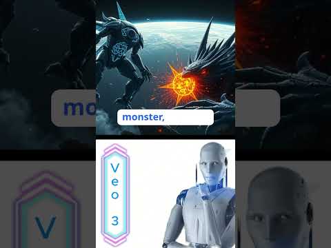 🎬 "When the Cosmic Beast Hit Earth 🌠🌀"#shorts #GoogleVeo3  #AIVideo#AITools  #TechForFuture