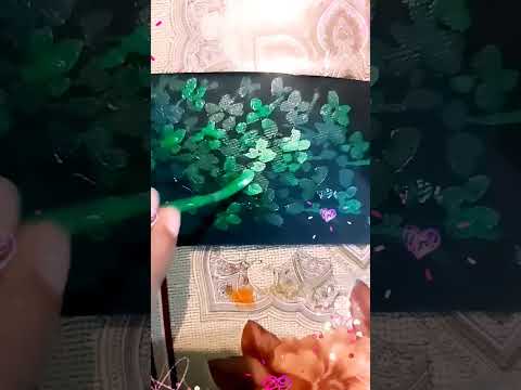#onestrokeflowers #bookmarktutorial #acrylicflowers #acrylicflowerpainting #easyflowerpainting