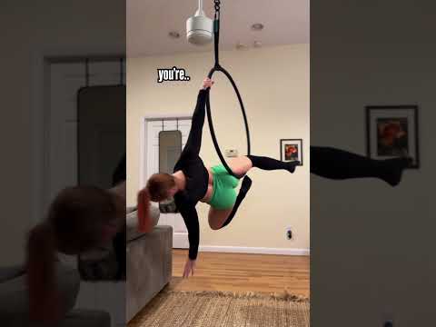 Here’s how to get consistent with your fitness! #aerialist #lyra #gymnast