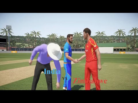 Zimbabwe vs India | Don Bradman Cricket 17 | 3 Balls 1 Wicket Tournament | 2nd Quarter Final