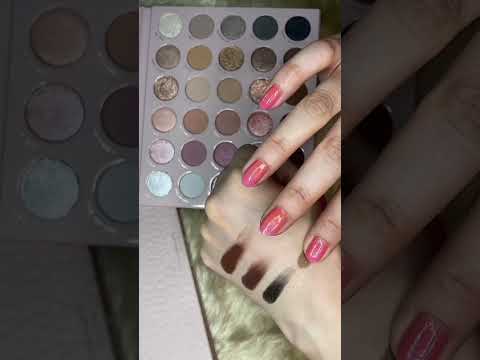 @colourpop cosmetics rock candy palette swatches live pt3 and review