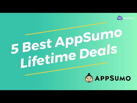5 Best AppSumo Lifetime Deals - SaaS Deals - Lifetime Software deals - AppSumo Deals