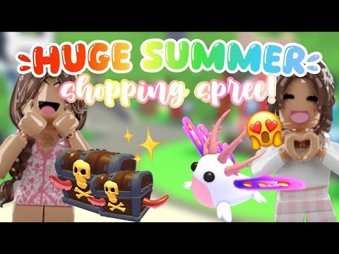 😱MASSIVE SUMMER SHOPPING SPREE! *3 million doubloons?!*🛍️✨