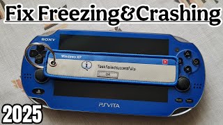 How to Fix PS Vita Freezing and Crashing - Vita Purge 2025 (plugin issue)