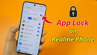 How to lock apps on realme phones