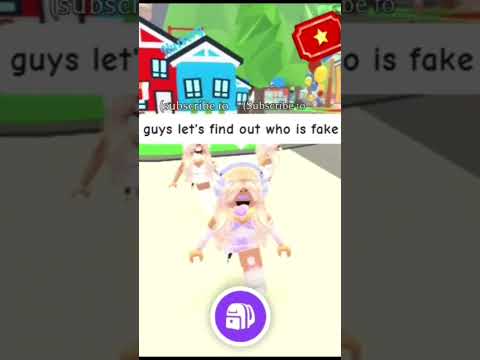 who is fake @Lunaxmoonplayz comment down below #roblox #adoptmeedit #robloxedit #shorts