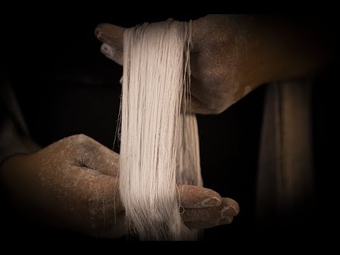 How to make HANDPULLED DRAGON’S BEARD CANDY |วิธีทำสายไหมหนวดมังกร | OOH Kitchen