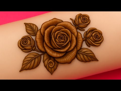 Latest floral mehndi designs | simple mehndi | new mehndi design | full hand mehndi design | mehndi